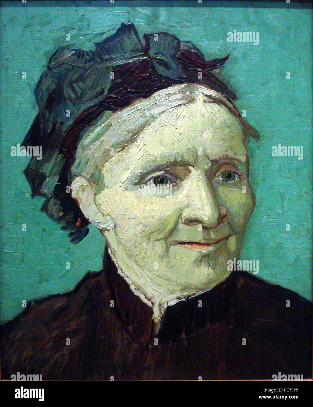 497 Portrait de Mère de l'artiste par Vincent van Gogh Banque D'Images