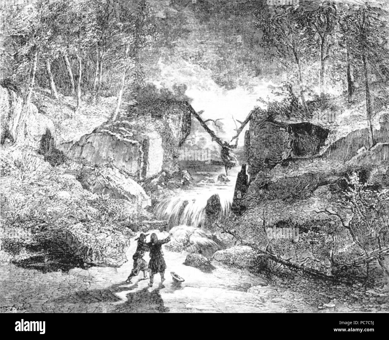 Dinorah ou le pardon de ploermel Banque d'images noir et blanc Alamy