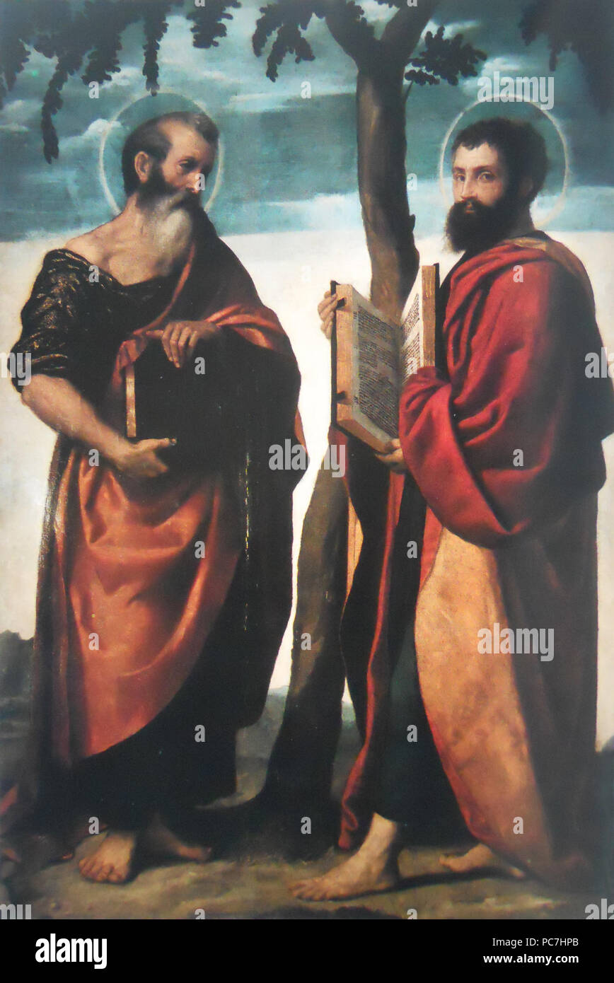 503 ed Enoch Profeti Elia Banque D'Images