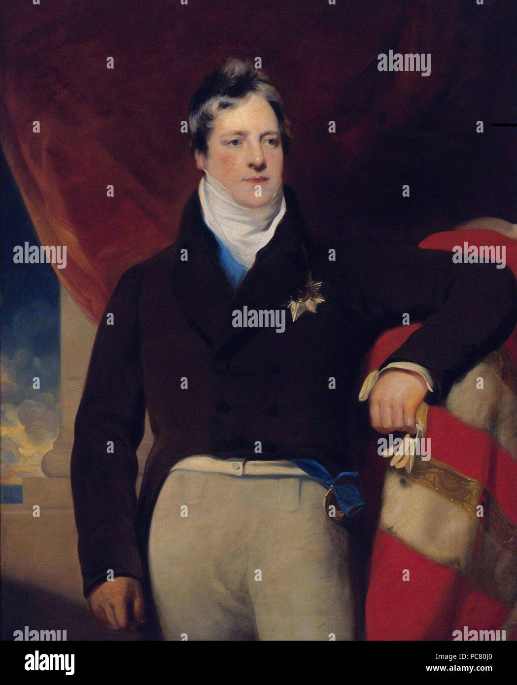 400 Marquis de Ely, Studio de sir Thomas Lawrence Banque D'Images