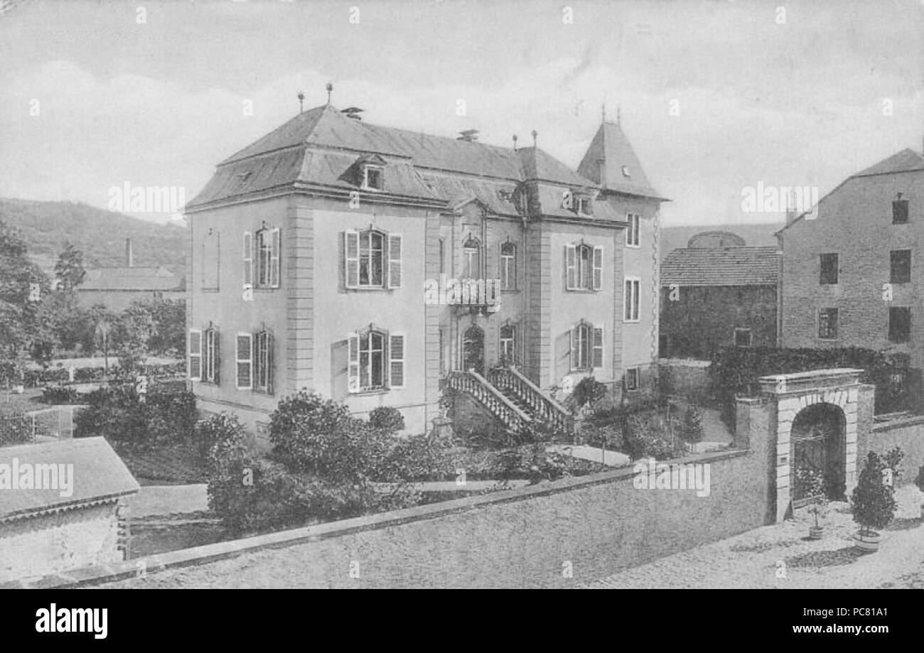 Éischtrich 664 villa lorent Banque D'Images