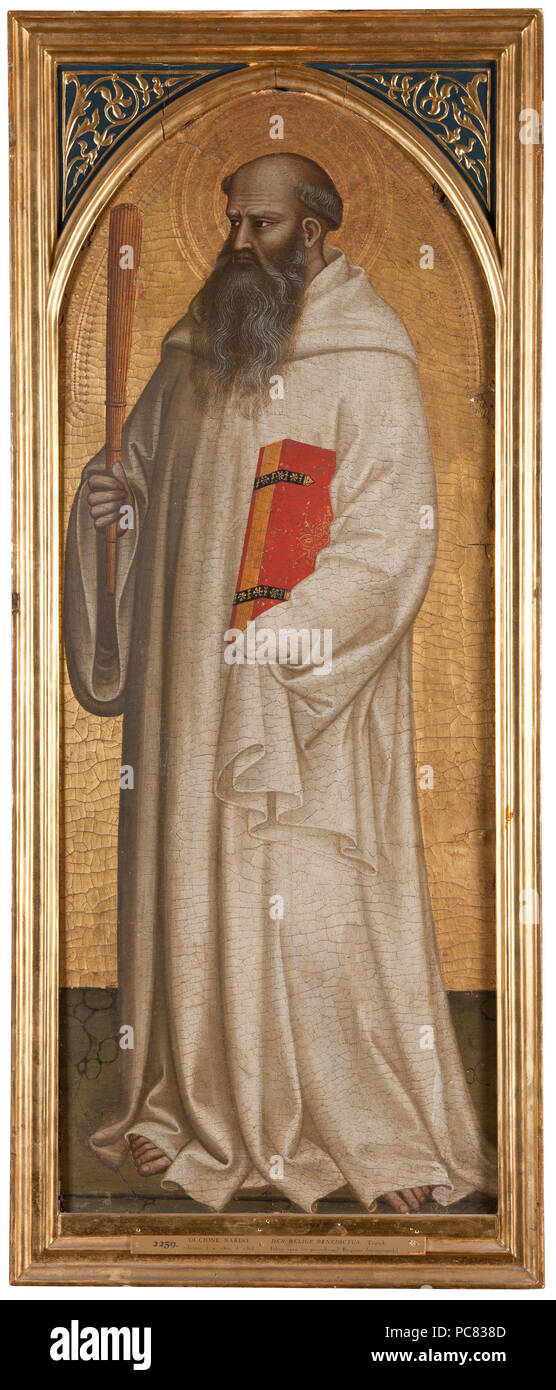 83 Saint Benoît (Nardo di Cione) - Nationalmuseum - 19319 Banque D'Images