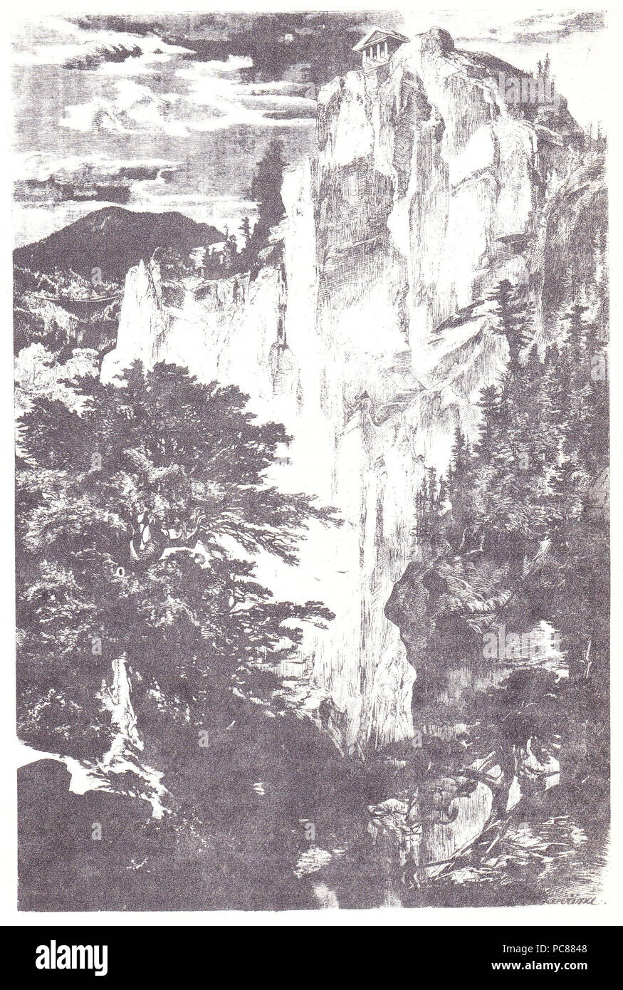 Propast Macocha 503 (F. B. Zverina) Banque D'Images