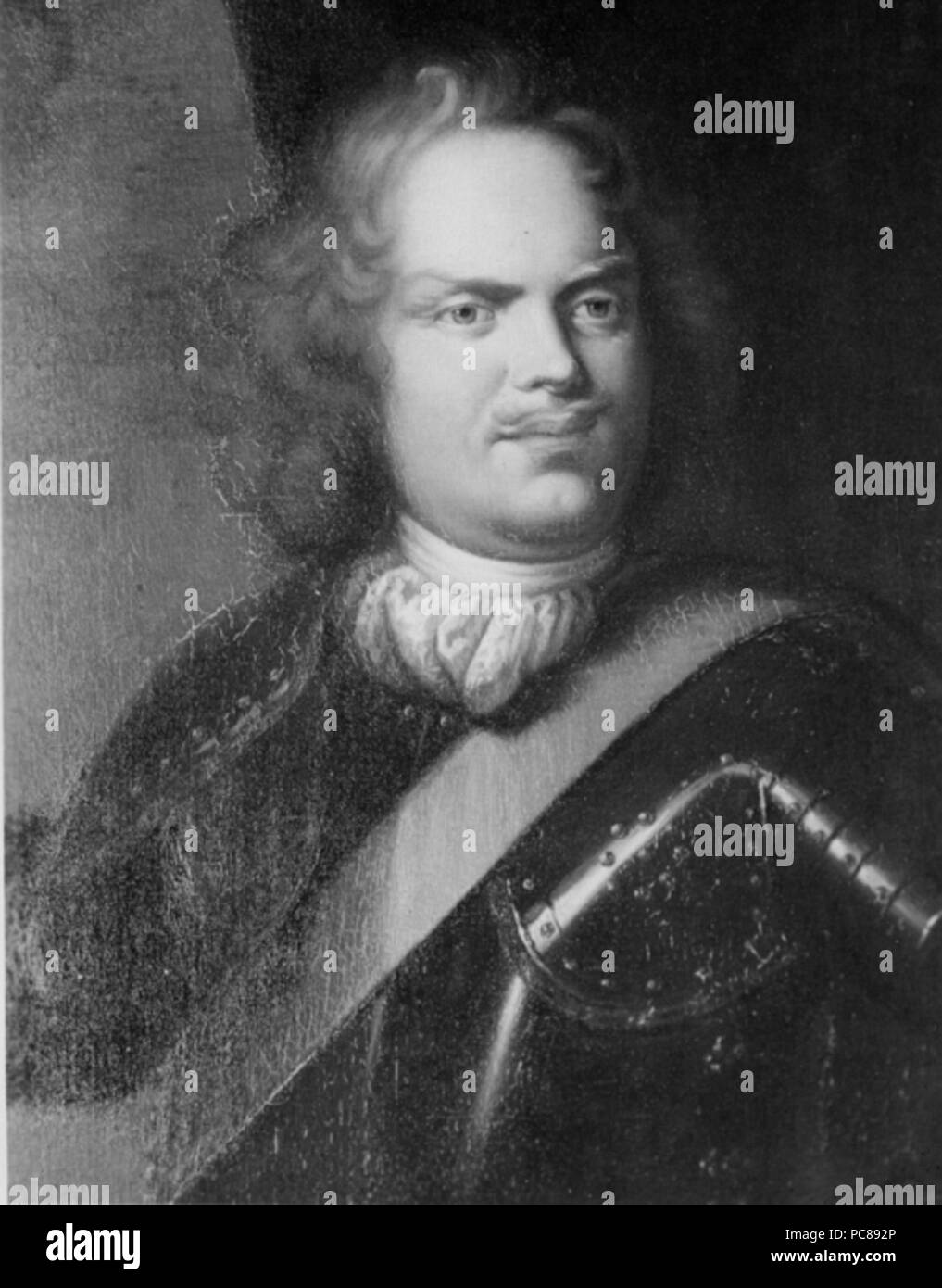 319 Johann Georg III. von Sachsen (Porträt) Banque D'Images