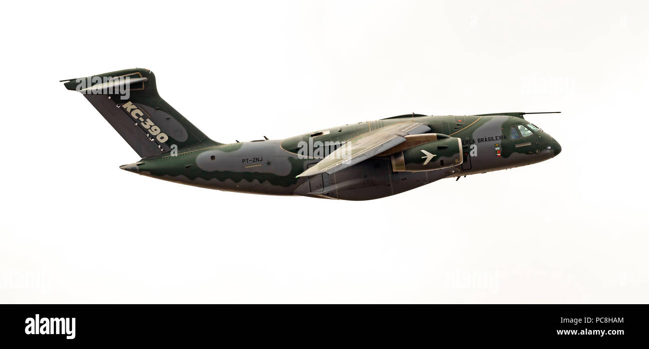 Embraer KC-390, PT-ZNJ, armée de l'air brésilienne, Banque D'Images