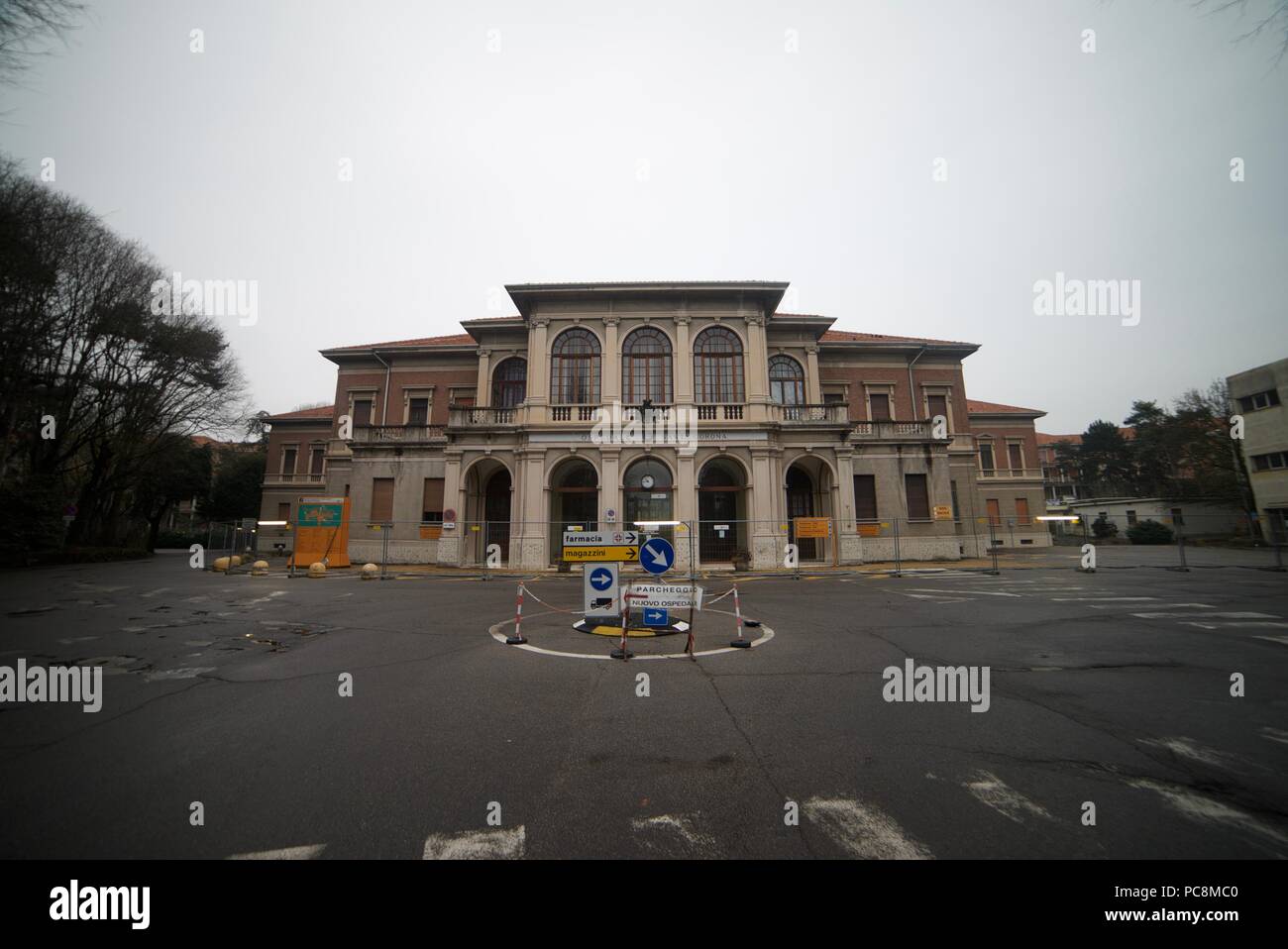 Ex Ospedale di Garbagnate, l'hôpital Santa Corona abandonnés près de Milan Banque D'Images