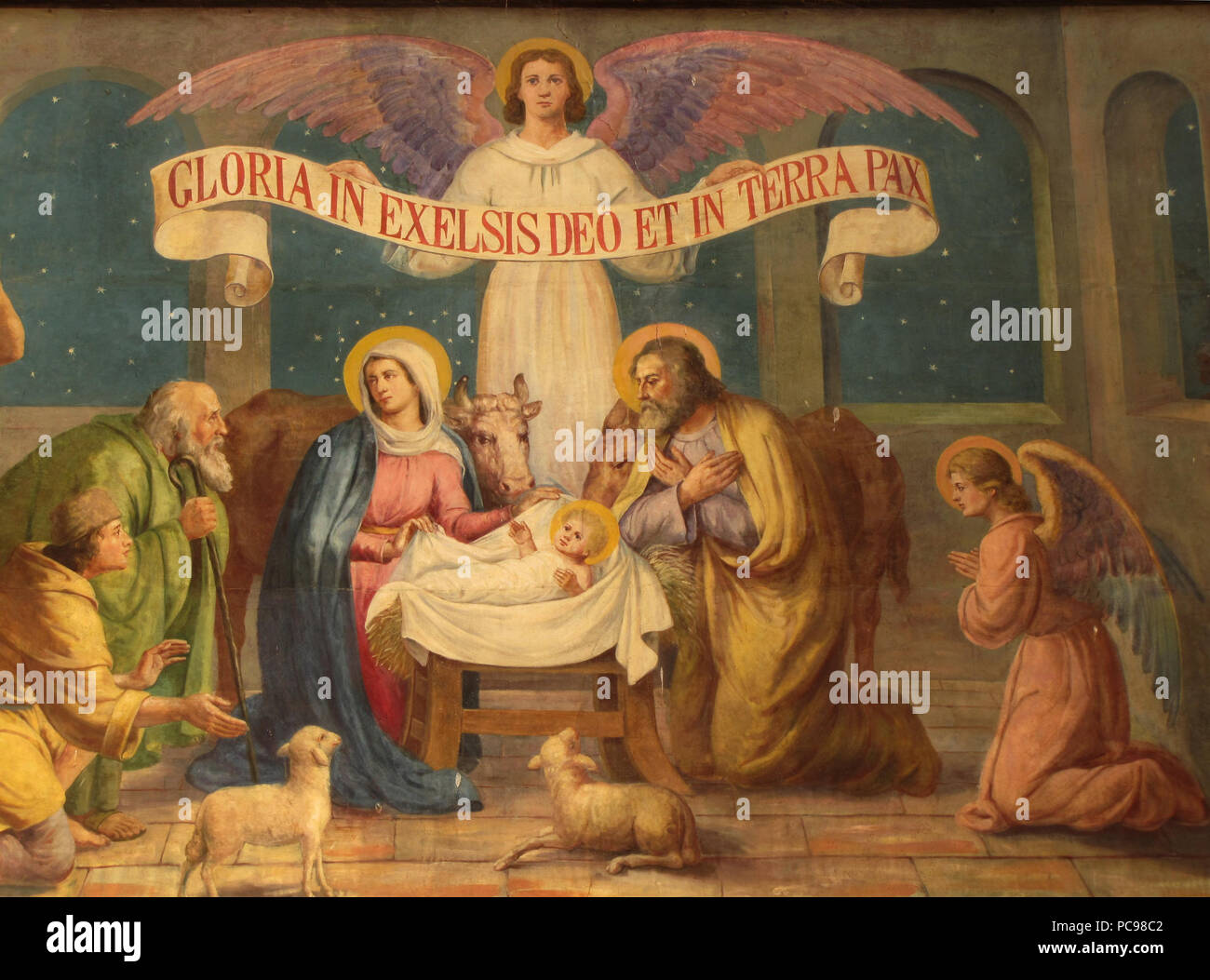 154 Dauendorf StCyriaque 15 Banque D'Images