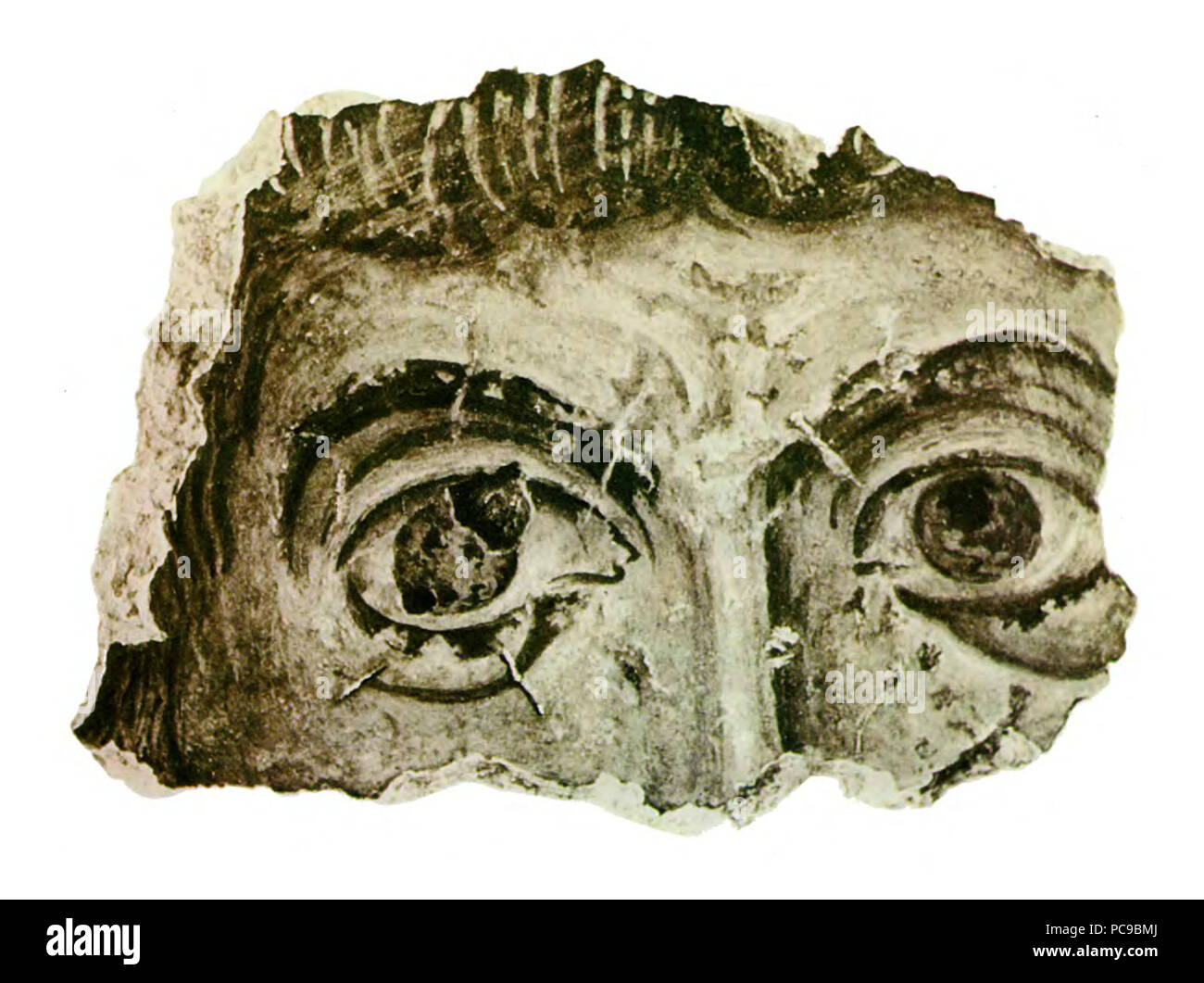 683 Очі святого. Десятинна церква Banque D'Images