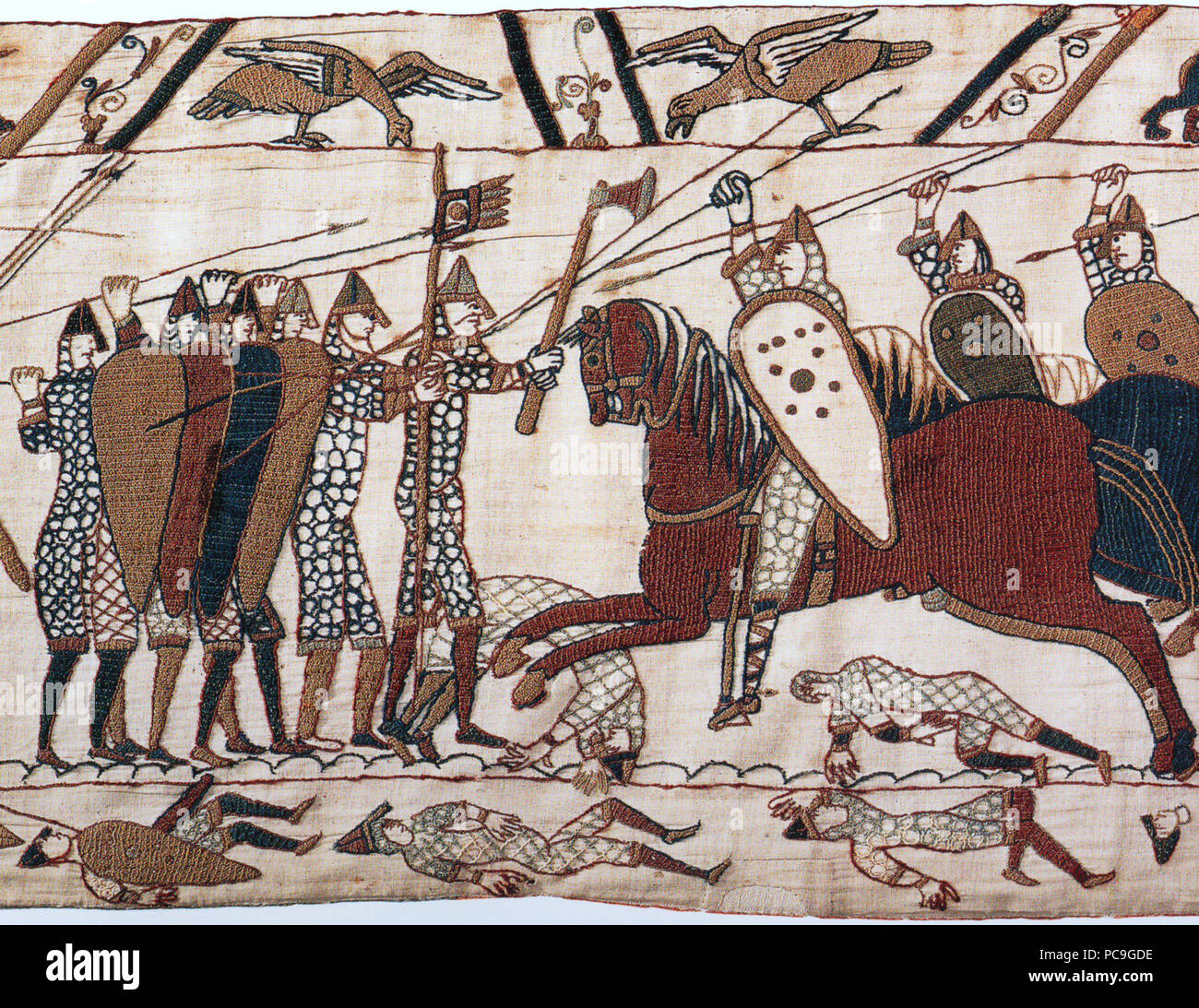 5 Bayeuxtapestryscene52 Banque D'Images