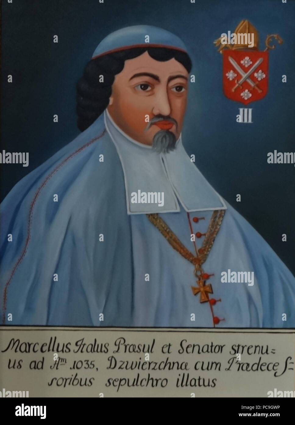 Italus Marcellus 395 Banque D'Images