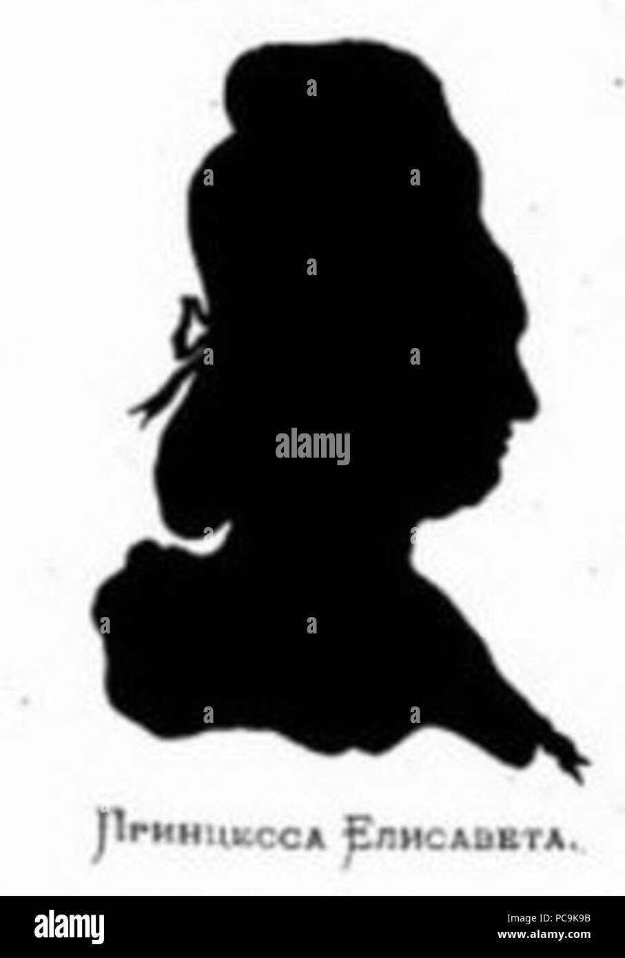 558 Silhouettes des Royals russe Mattá - Banque D'Images