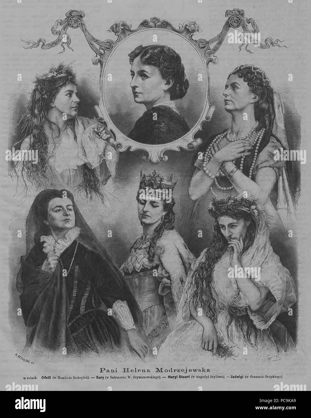 271 Helena Modrzejewska 1868 Banque D'Images