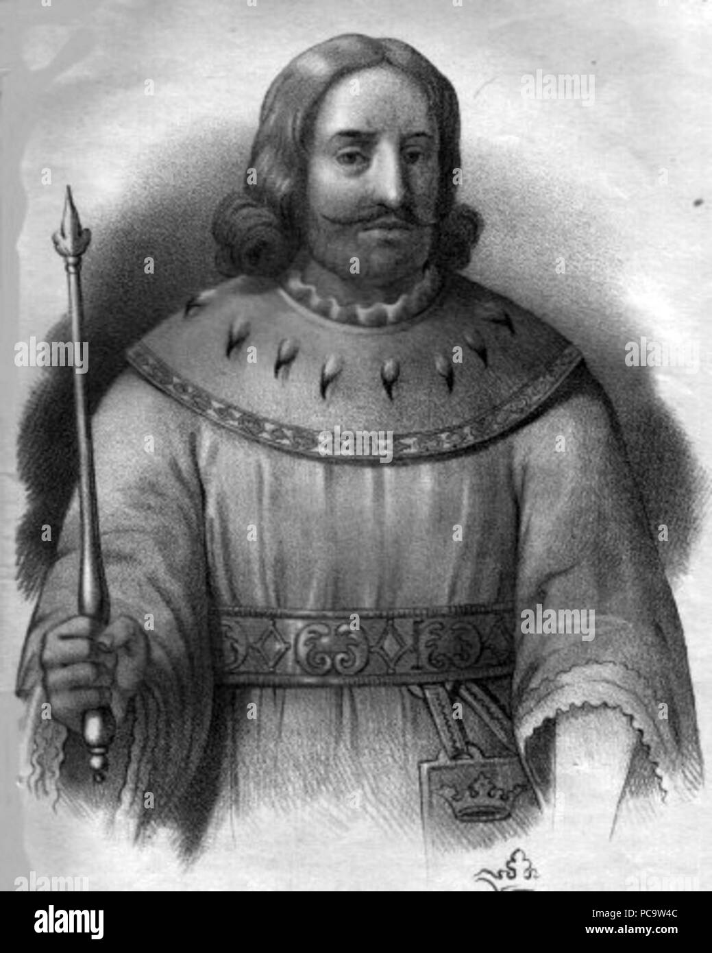 111 Canut I de la Suède Banque D'Images