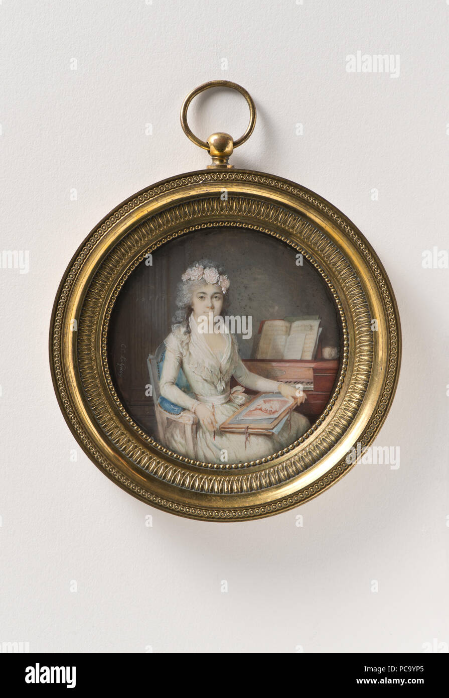 454 Okänd kvinna (Étienne Charles le Guay) - Nationalmuseum - 154862 Banque D'Images