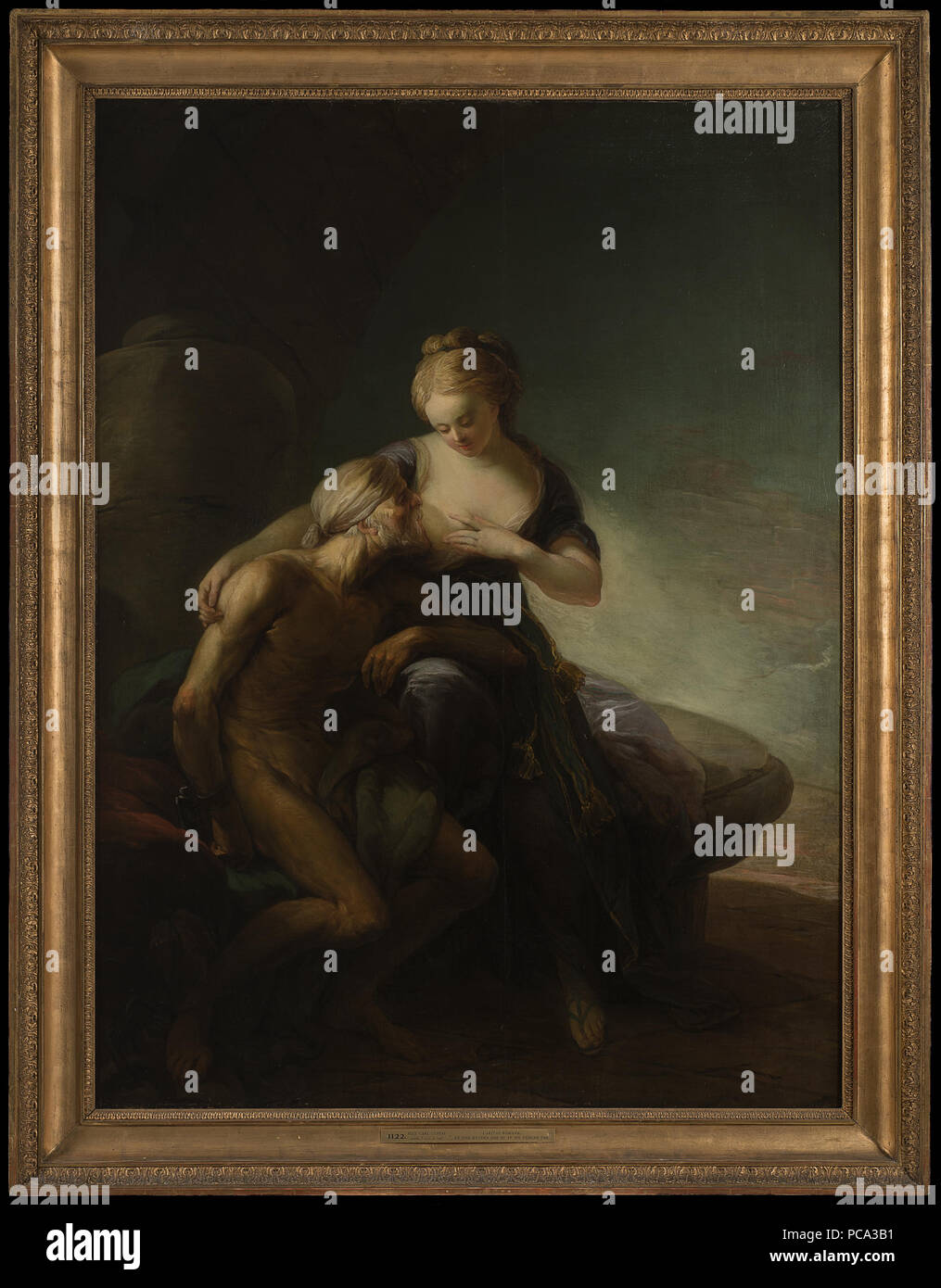 17 Caritas Romana. Allégorie de l'amour (Carl Gustav Pilo) - Nationalmuseum - 18125 Banque D'Images