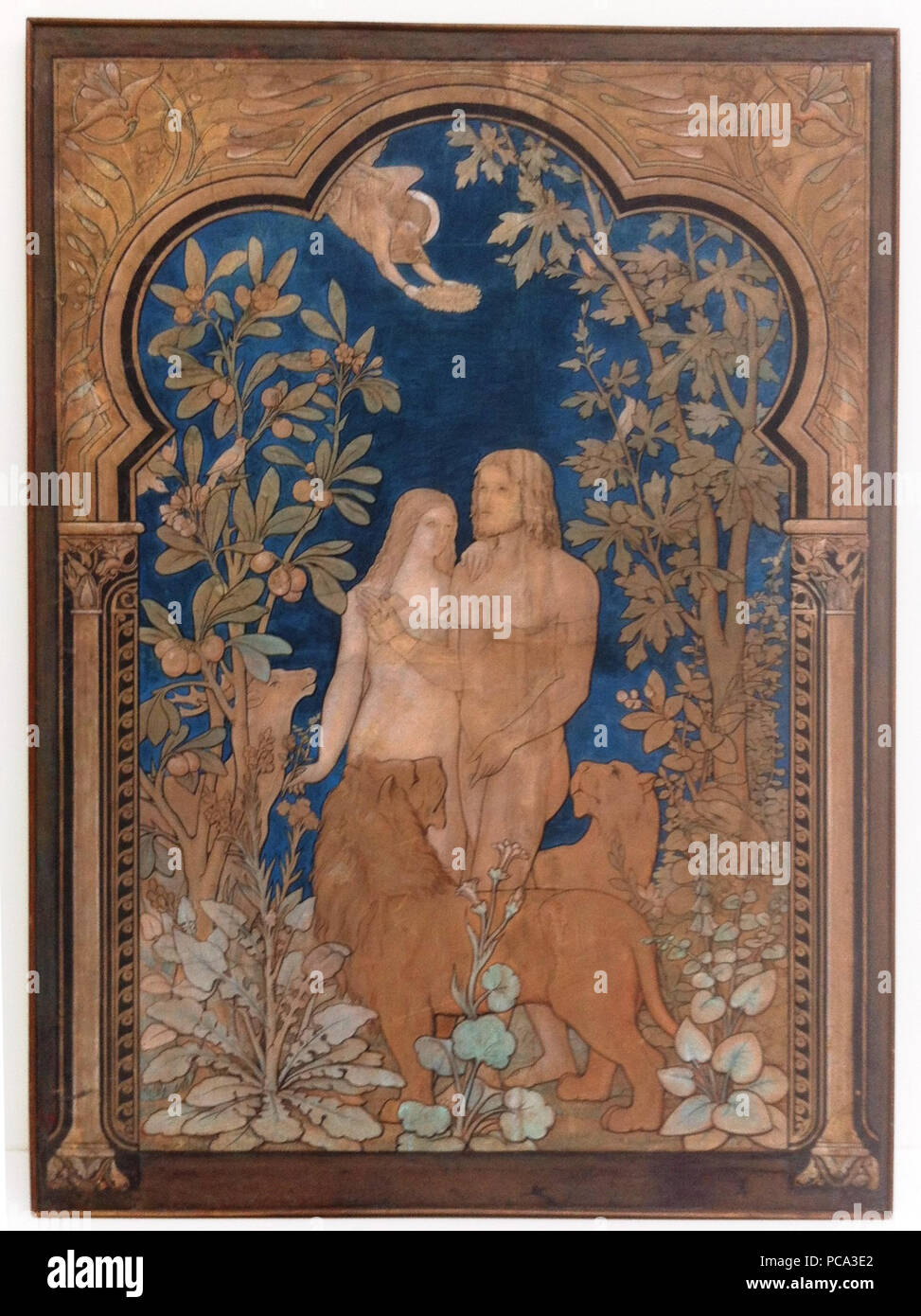 578 Étude pour Adam et Eve par Pierre Cuypers Cuypershuis 0449 Banque D'Images