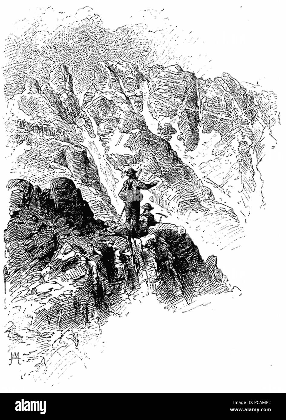 42 Heilmann Monte Cristallo 02 Banque D'Images