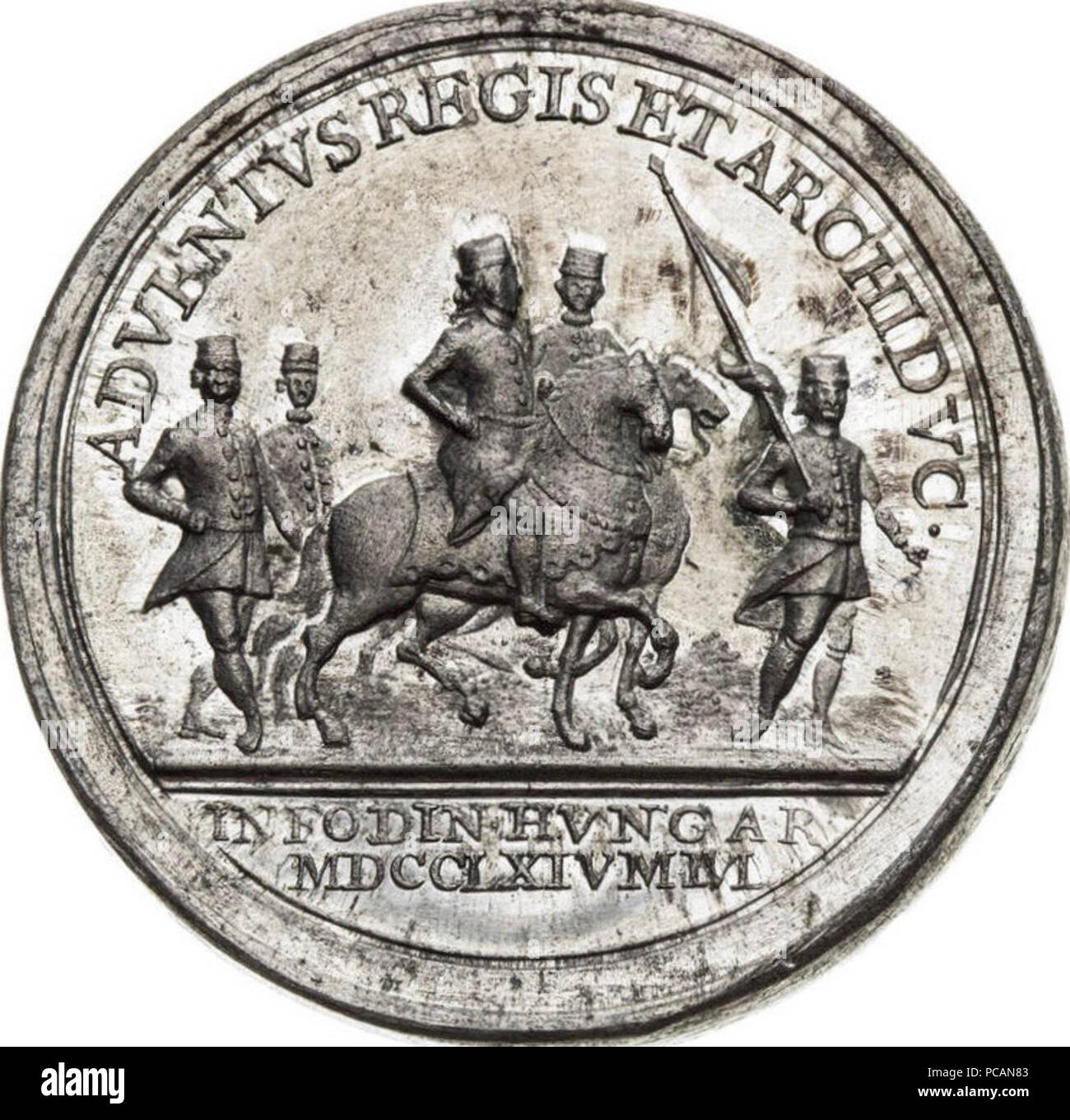 348 1764 Kremnitz Joseph II. Leopold (II.) Banque D'Images