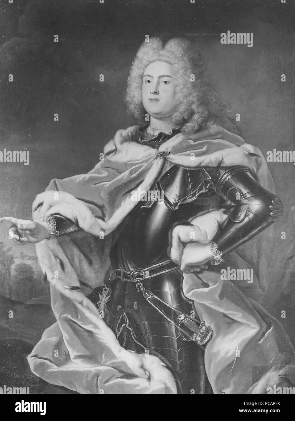 10 août III, 1696-1763, kurfurste Sachsen, konung av av Polen - Nationalmuseum - 15956 Banque D'Images