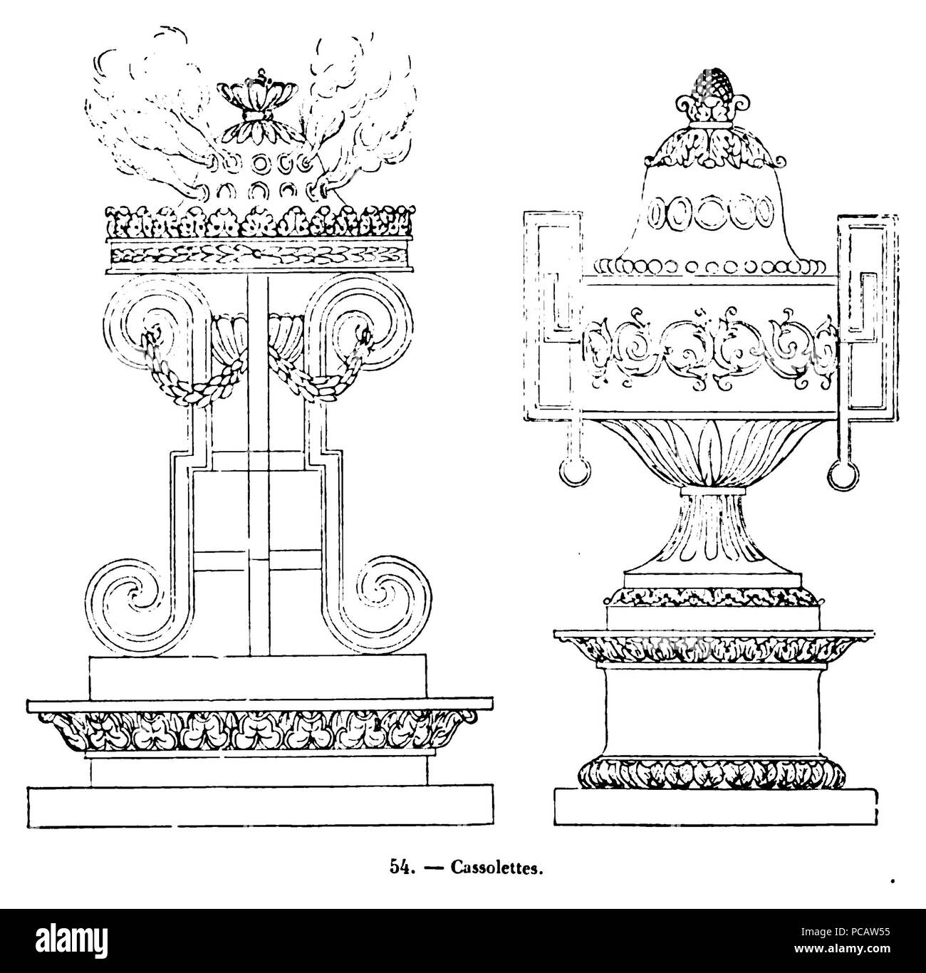51 Ronjat - Le Livre de pâtisserie, fig. 54 Banque D'Images