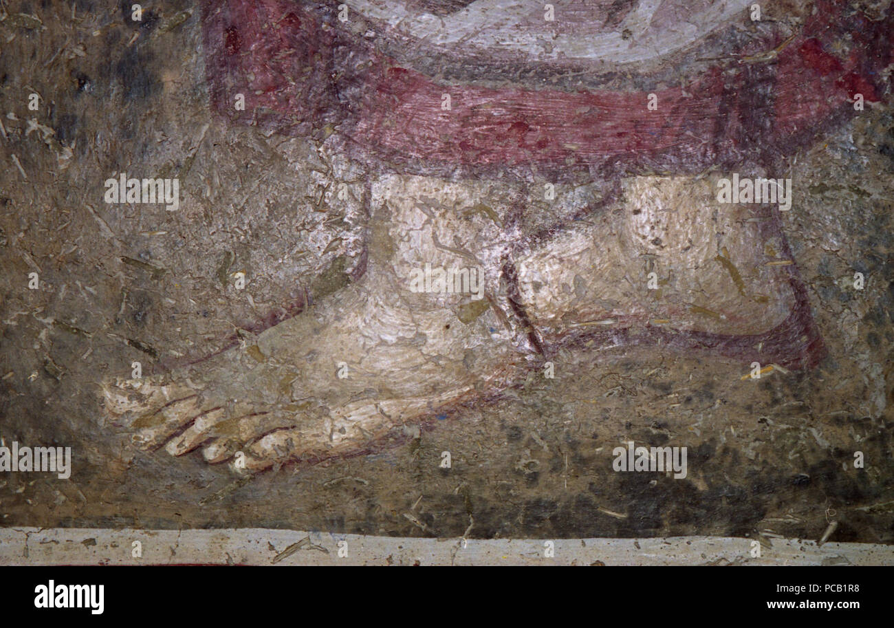 226 des fresques de l'église de la présentation de la Vierge Marie dans Kucevište 0118 Banque D'Images