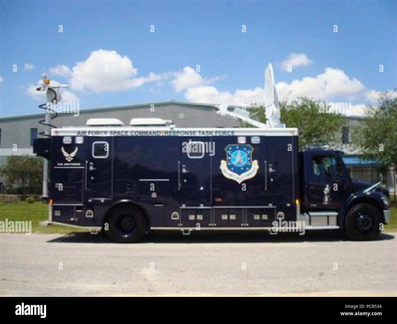 Air Force Space Command Response Task Force. Banque D'Images
