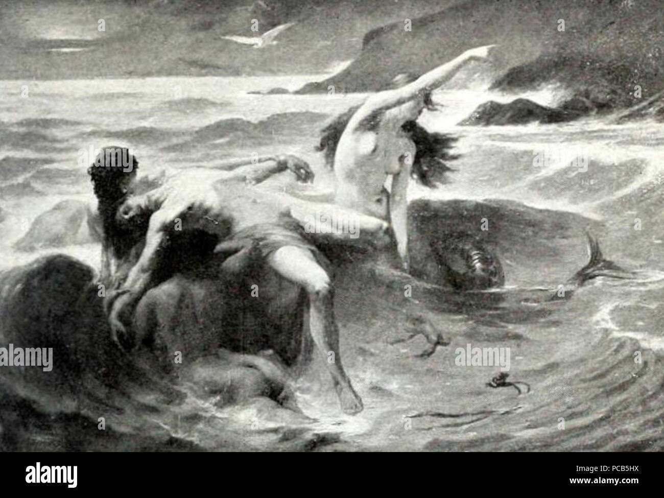 383 Léandre et Néréides, 1906 Banque D'Images