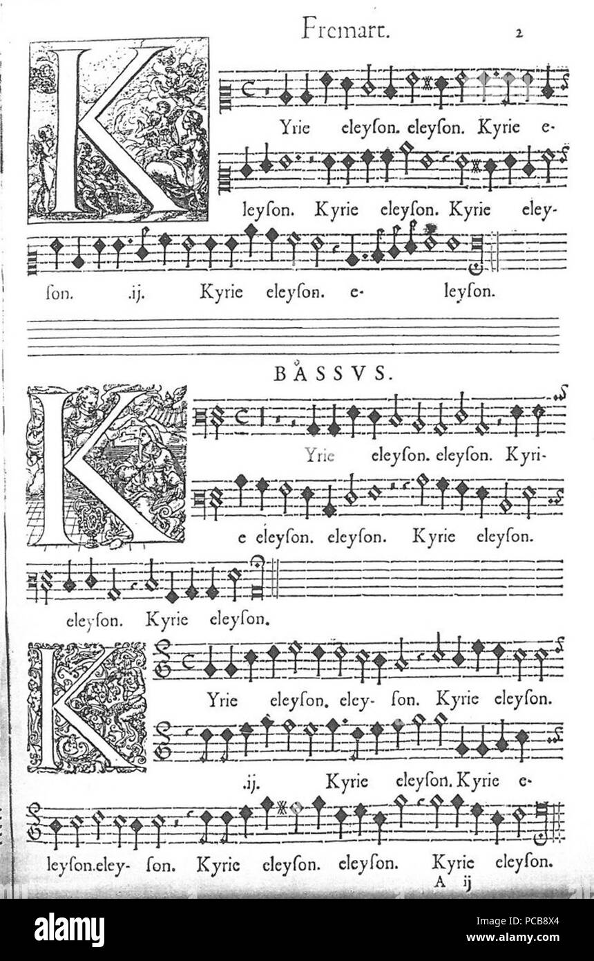 231 - Frémart JUBILATE DEO 1645 Banque D'Images