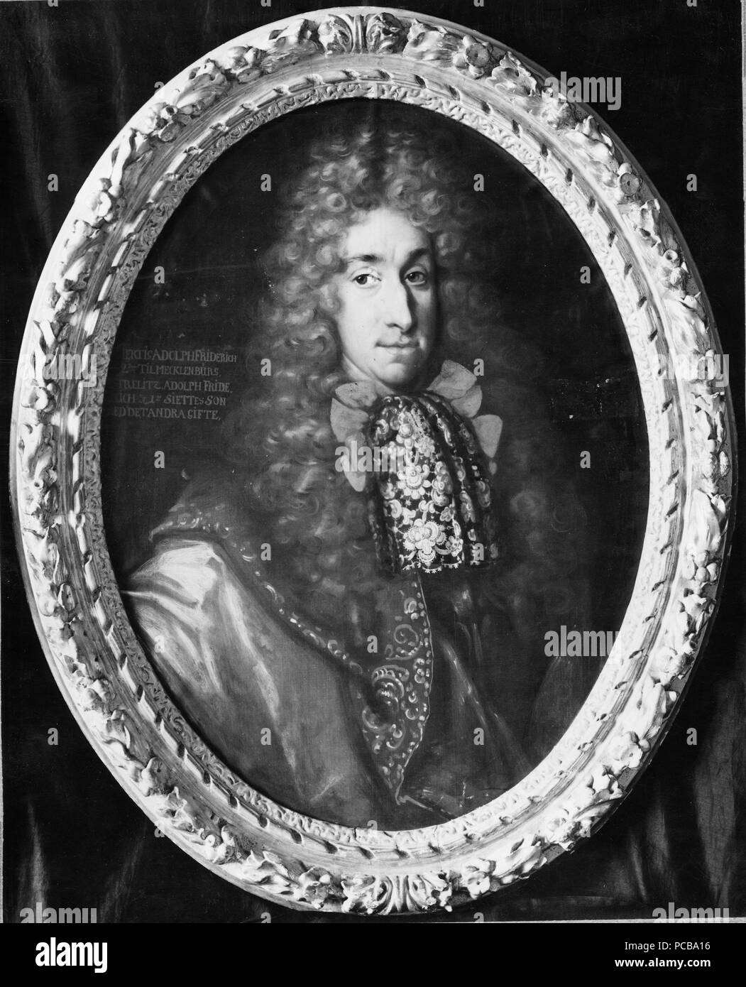 4 Adolf Fredrik II, 1658-1708, hertig av Mecklembourg-strelitz (David von Krafft) - Nationalmuseum - 15534 Banque D'Images