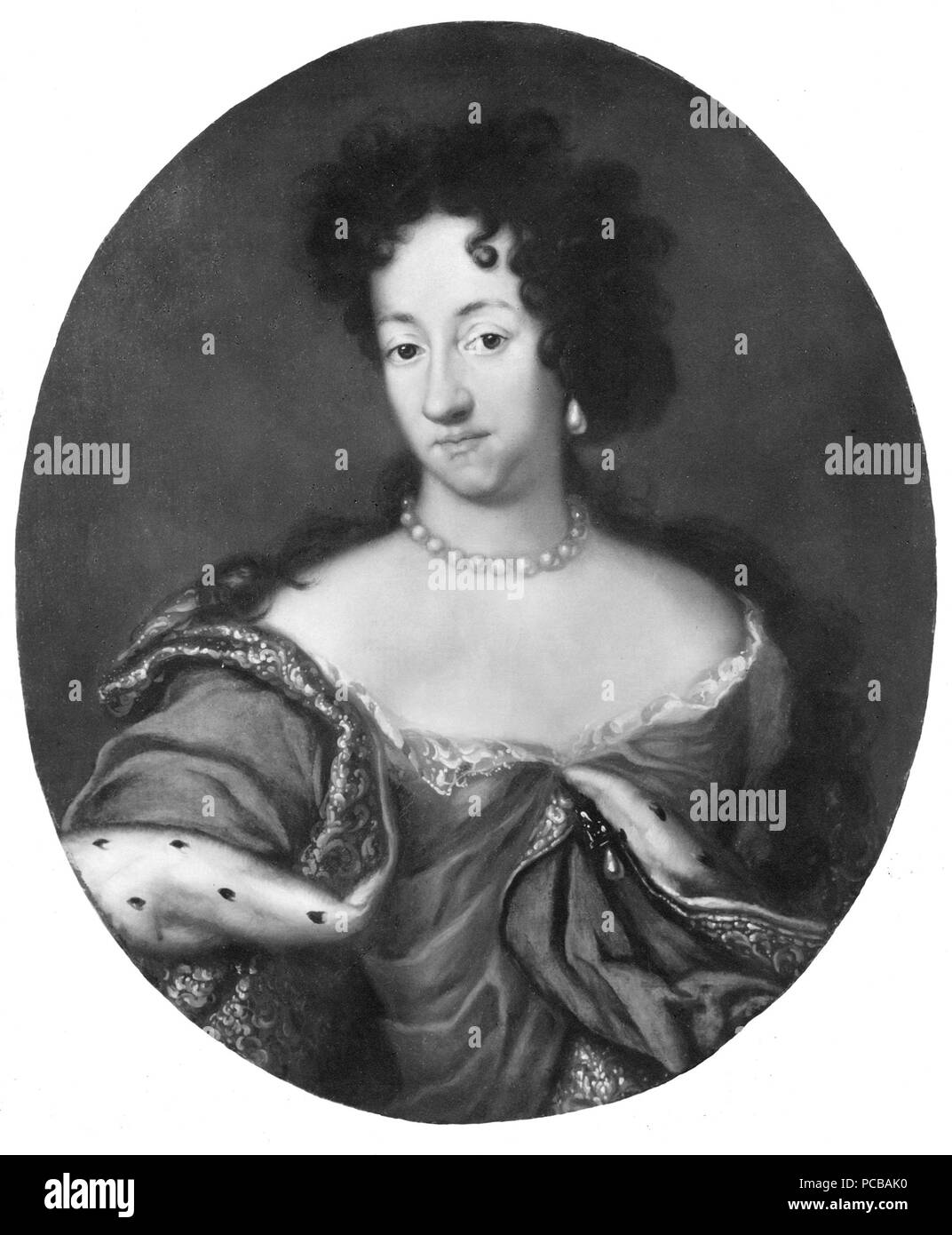 7 Anna Sofia, 1647-1717, av prinsessa Danmark, kurfurstinna Av Sachsen - Nationalmuseum - 16070 Banque D'Images