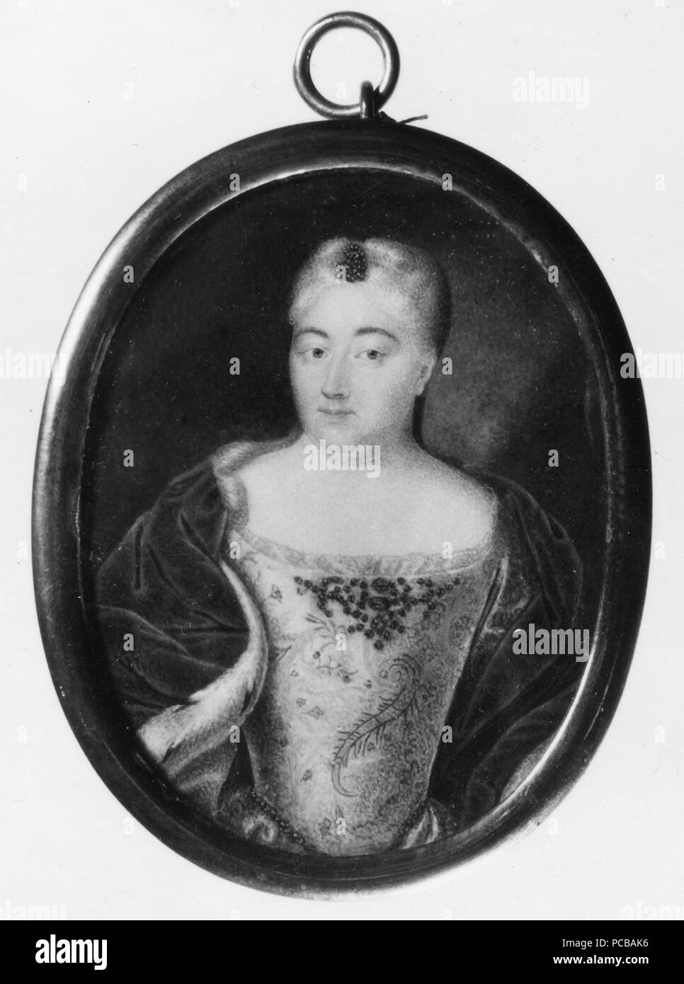 Maria Elisabeth 397 av Hessen-Darmstadt, 1656-1715, don Sachsen-Gotha - Nationalmuseum - 28616 Banque D'Images