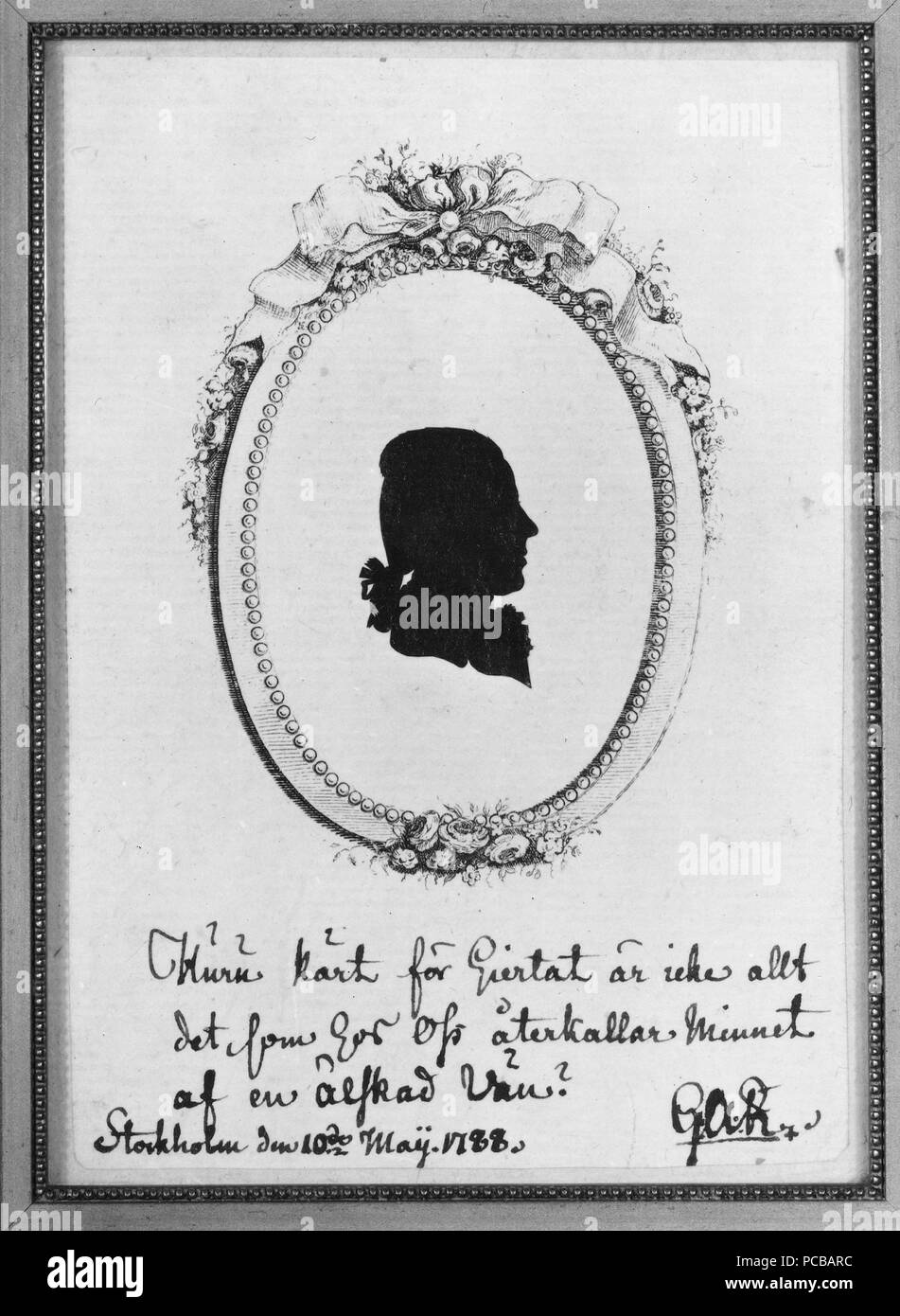 258 Reuterholm Gustaf Adolf (1756-1813) - Nationalmuseum - 39949 Banque D'Images