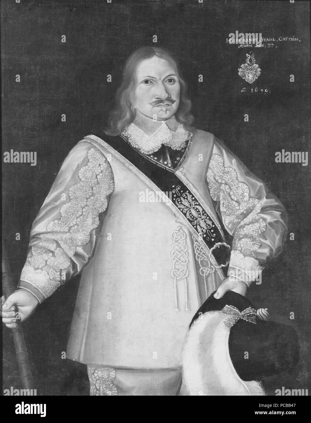 278 Hildebrandt Stahl (1622), född kapten - Nationalmuseum - 39263 Banque D'Images