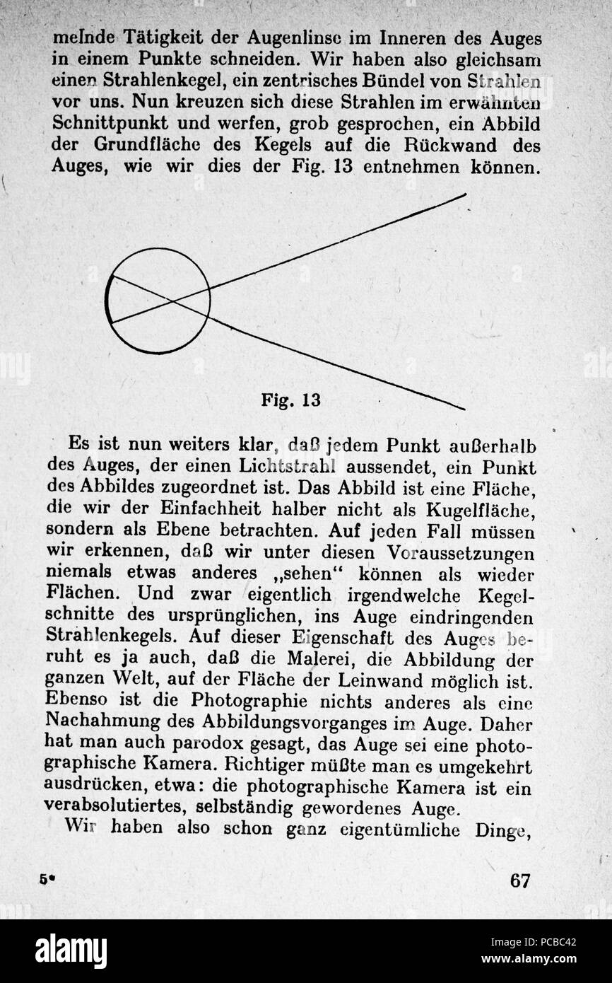 59 Vom Punkt zur Vierten Seite 067 Dimension Banque D'Images