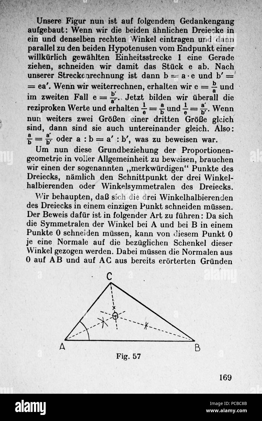 60 Vom Punkt zur Vierten Seite 169 Dimension Banque D'Images