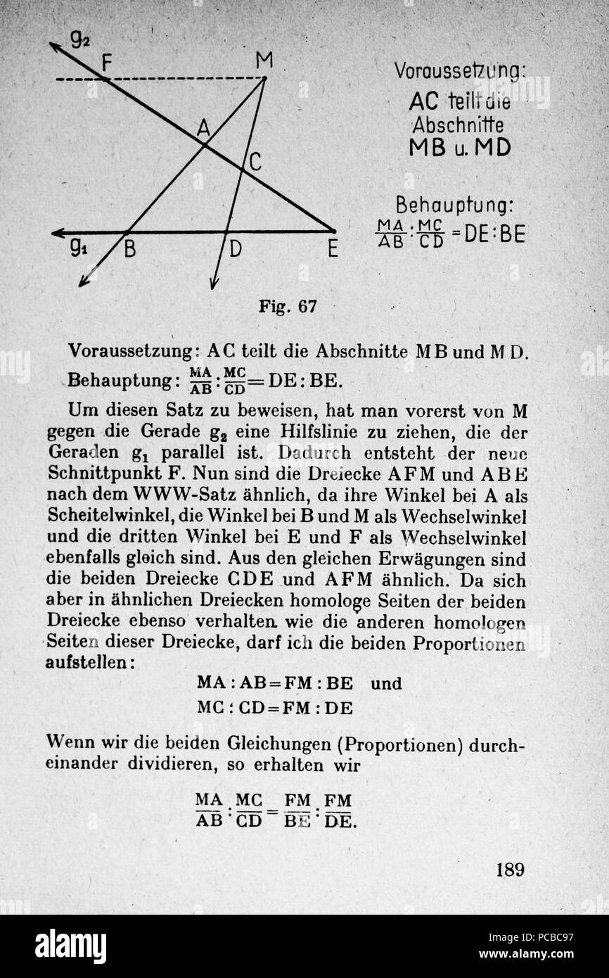 60 Vom Punkt zur Vierten Seite 189 Dimension Banque D'Images