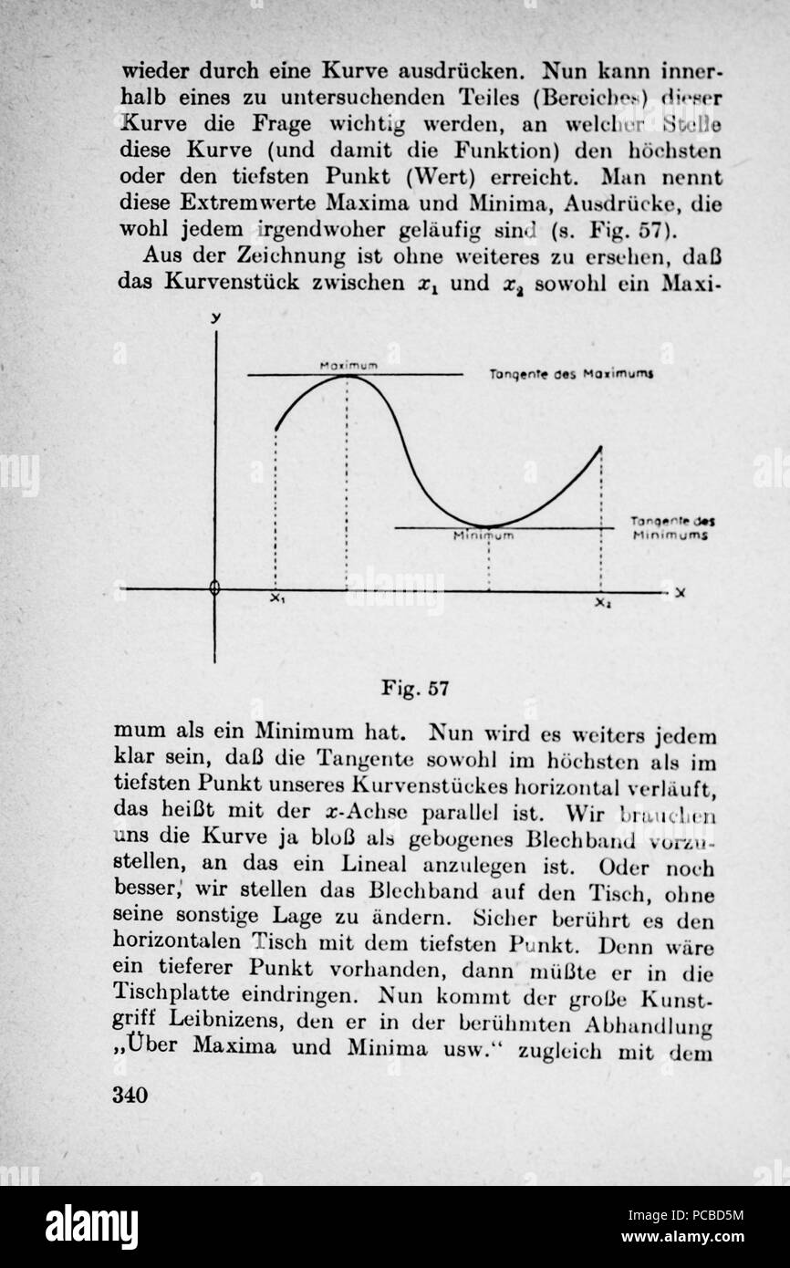 59 Vom Einmaleins zum Integral - Seite 340 Banque D'Images