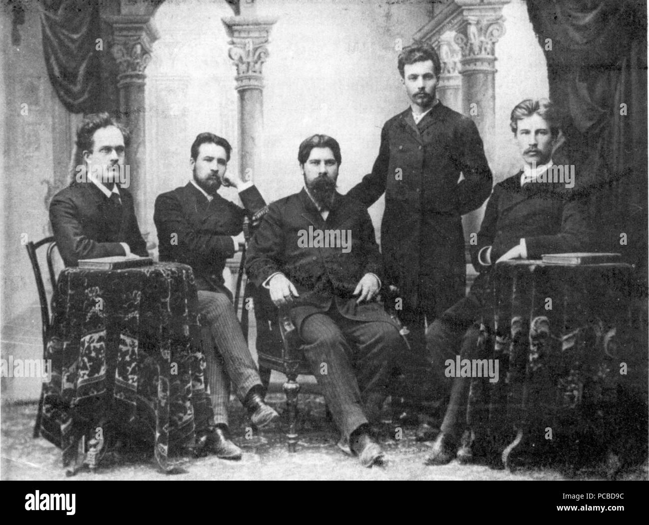 50 Les psychiatres de l'Université de Kazan Banque D'Images