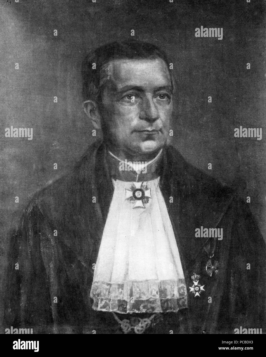 28 Karl von Vierordt 1818-1884 001 kontrast Banque D'Images