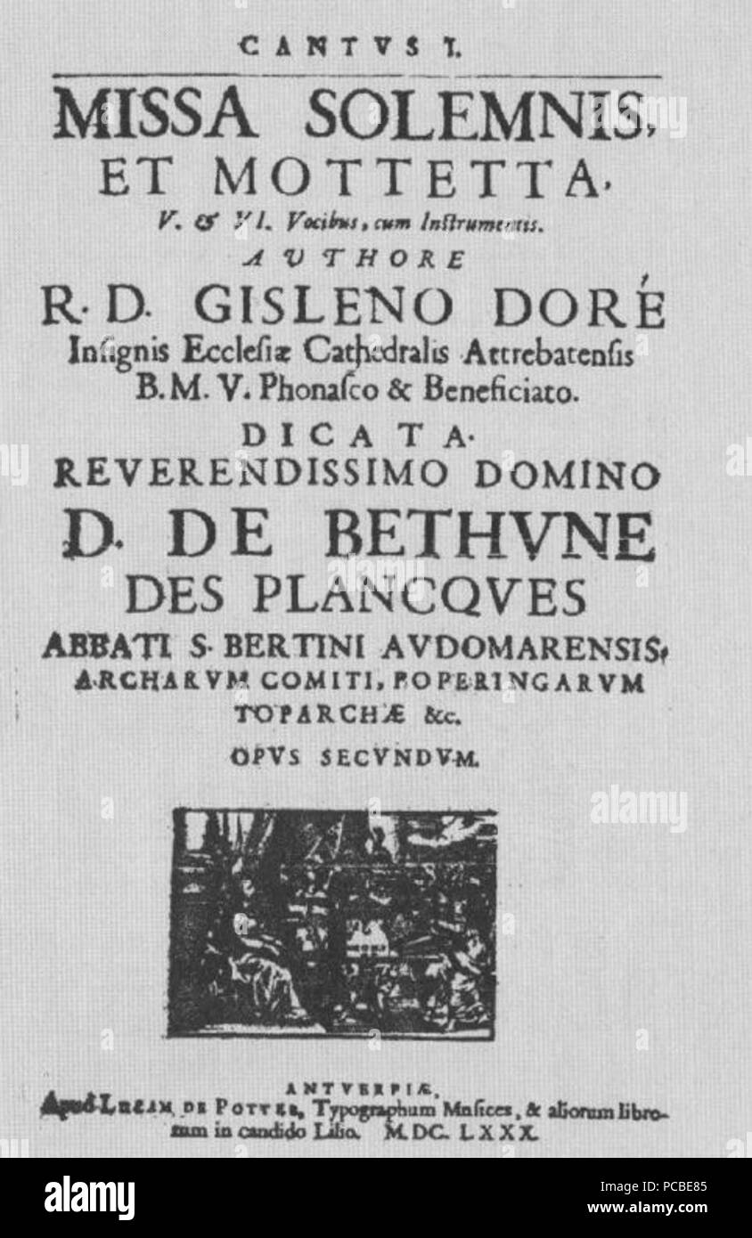 169 Doré - Missa 1680 Banque D'Images