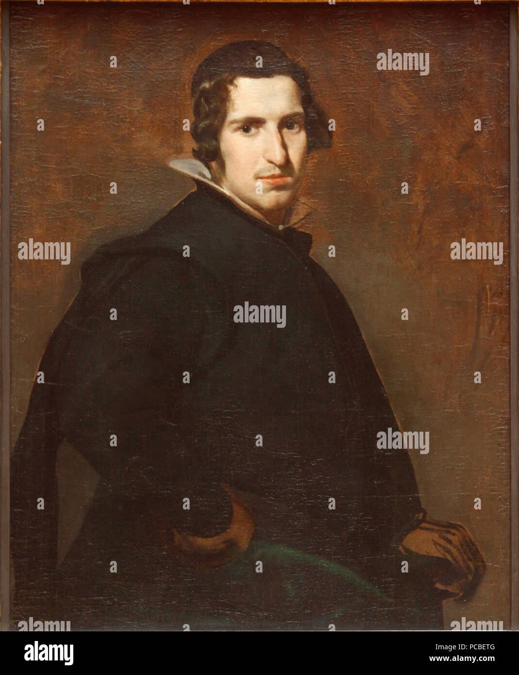 658 jeune noble espagnol par Velázquez (1631) - - Alte Pinakothek, Munich - Allemagne 2017 Banque D'Images