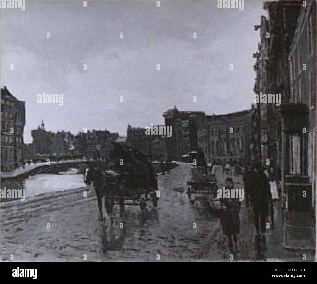 277 Het Rokin à Amsterdam Rijksdienst voor het Cultureel Erfgoed B916 Banque D'Images