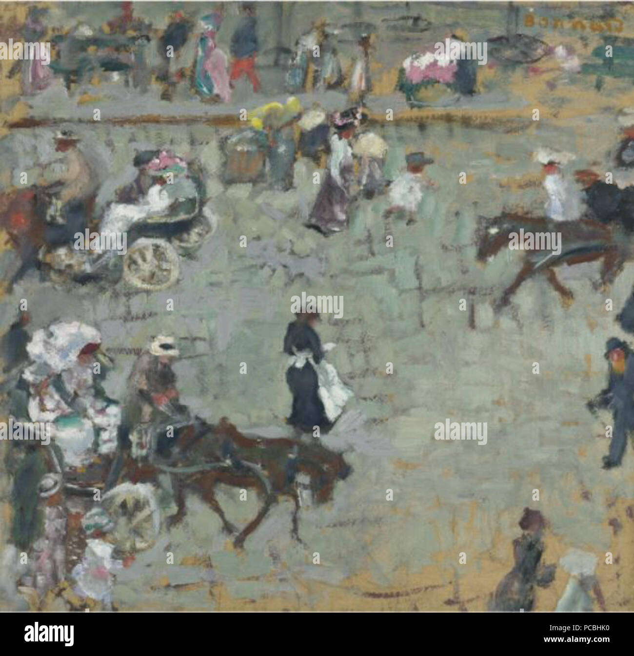 548 SCÈNE DE RUE À PARIS Banque D'Images