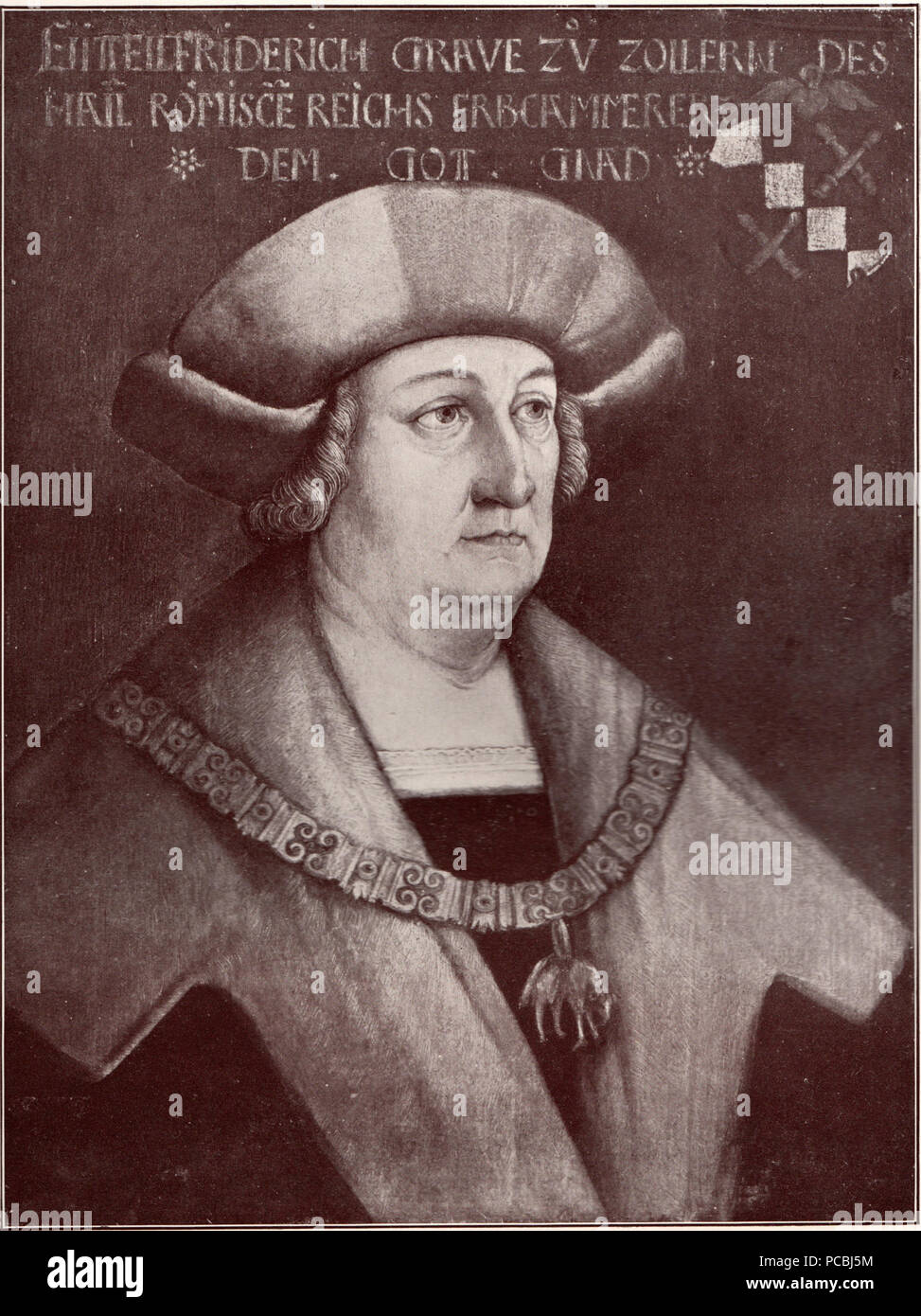 182 EitelFriedrichII Banque D'Images