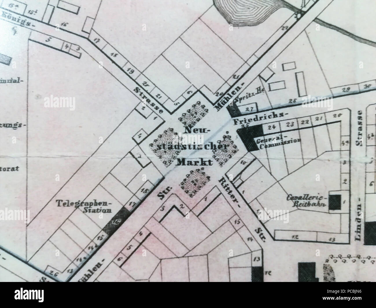 201 F.Corvinus Poznan Site 1856 Cyryla (Plac) Banque D'Images
