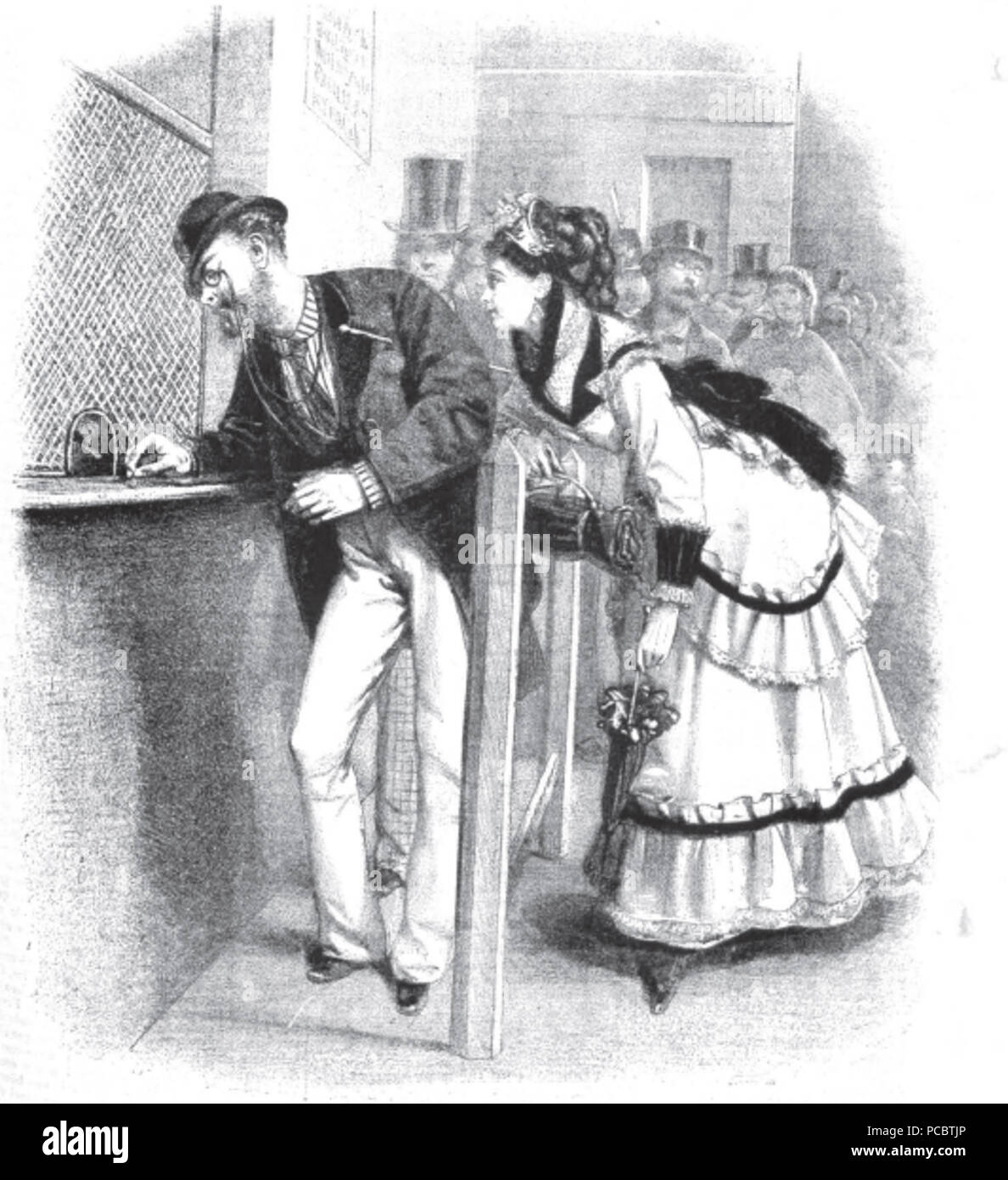 36 Madrilènes llendo a la Feria de Sevilla Banque D'Images