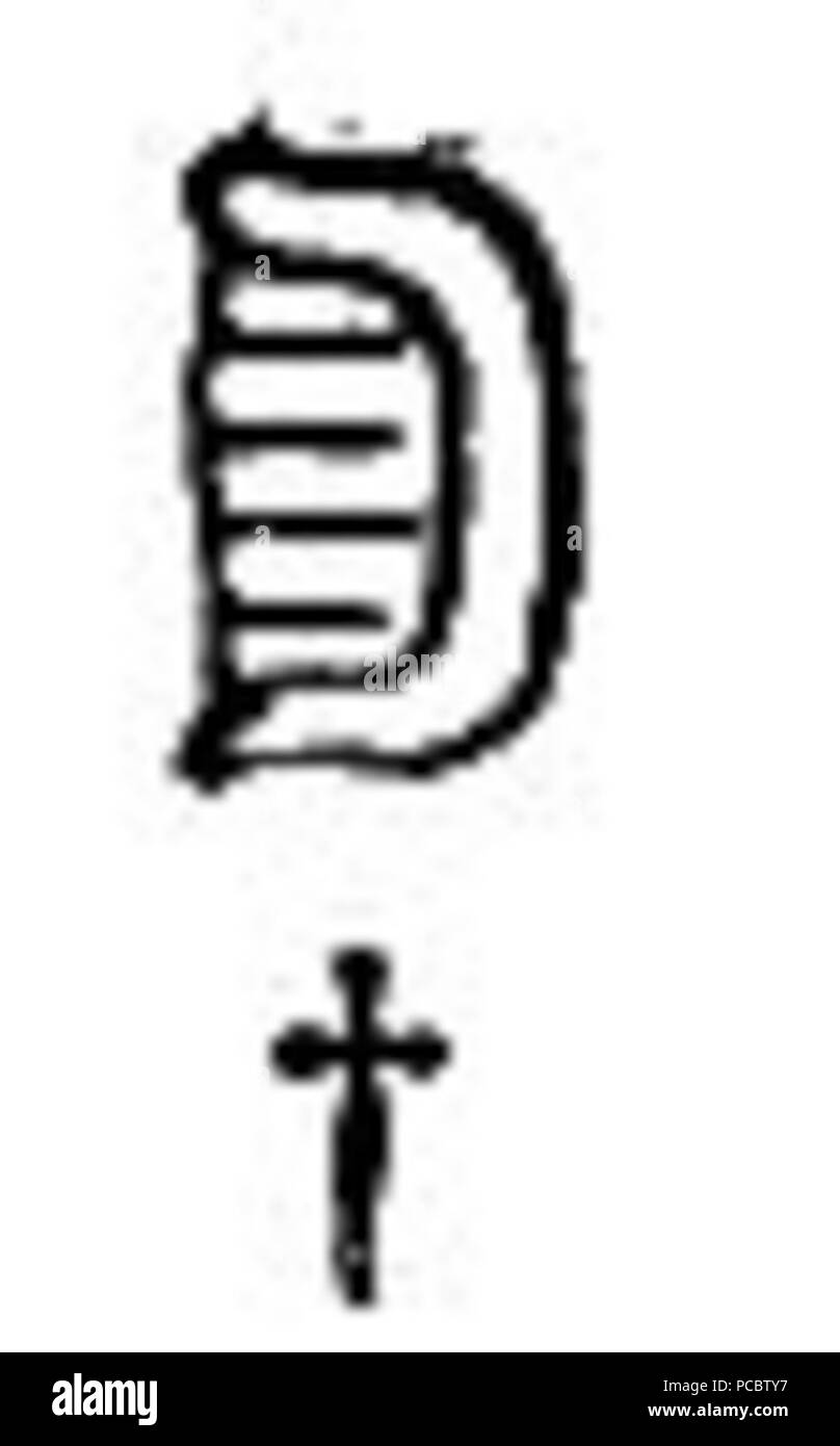 37 hiéroglyphes mayas Sidenote 66a Banque D'Images