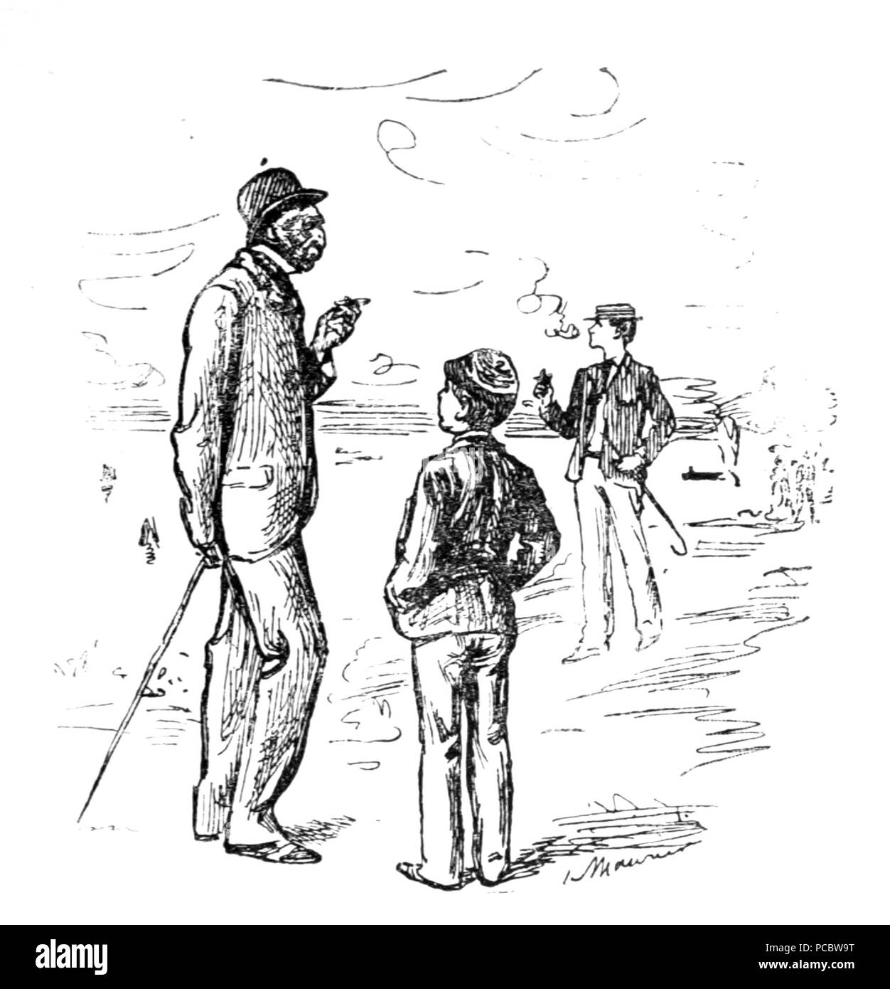 39 M. Punch's Book of Sports (illustration page 43) Banque D'Images