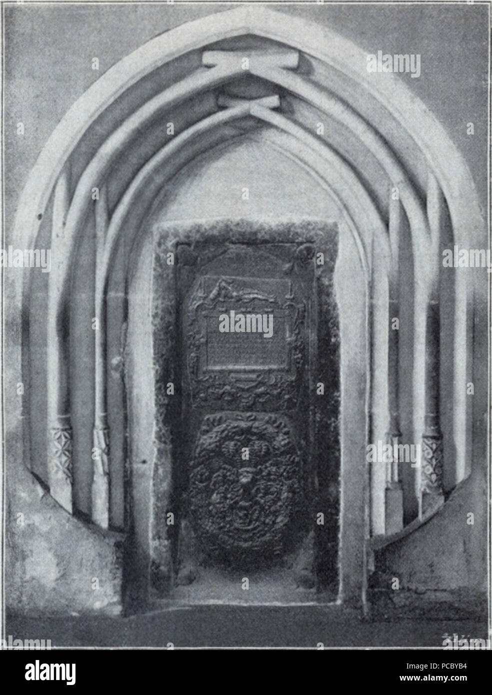 53 Soupis politický lounský památek, Cheb okres, Kostel sv. Mikuláše, vnitřní dveře západní Banque D'Images