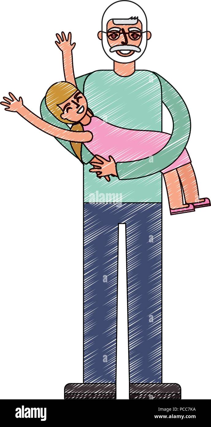 Heureux Grand Pere Transportant Sa Petite Fille Dessin Illustration Vectorielle Image Vectorielle Stock Alamy Heureux Grand Pere Transportant Sa Petite Fille Dessin Illustration Vectorielle Image Vectorielle Stock Alamy